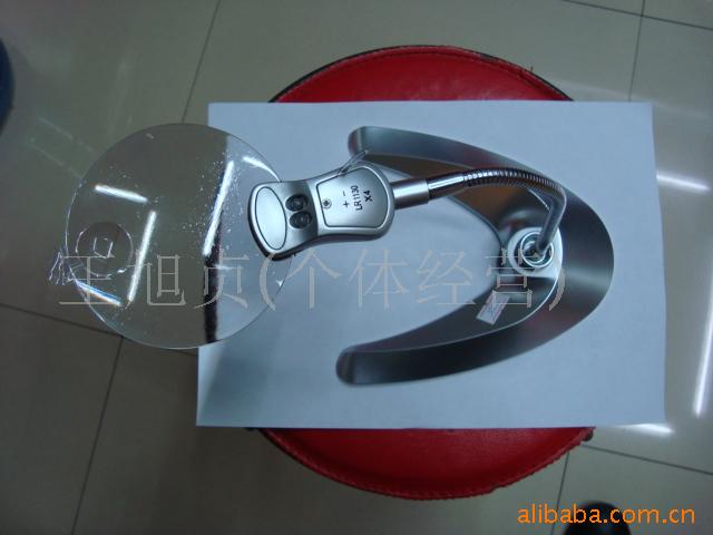 夹台放大镜，带光源放大镜，带灯放大镜，台式放大镜