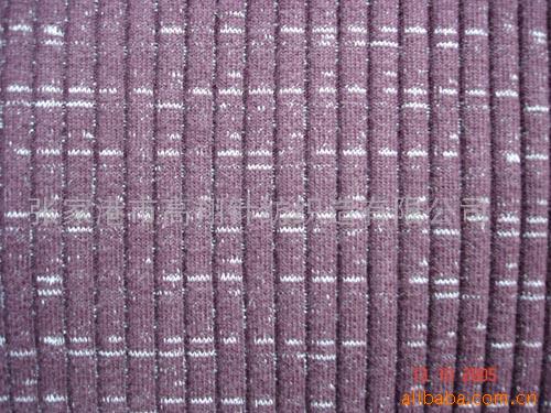 【诚信厂家】来样定做各种双面抽条布等优质纬编针织面料