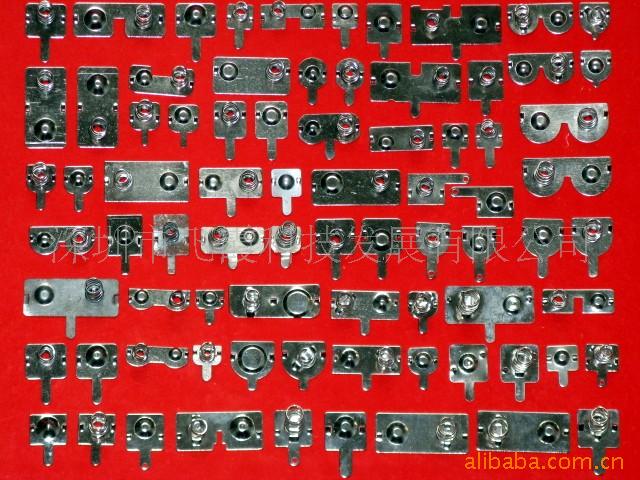 工厂产AA AAA aa aaa C号 D号 N号 F号环保弹簧电池片 电池弹簧片