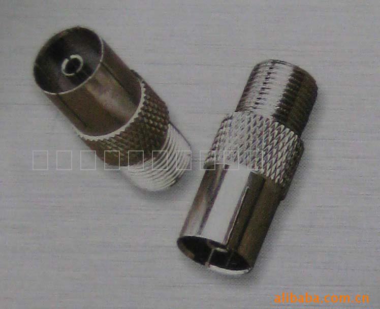 供应RF射频同轴线缆连接器数字电视转接F头