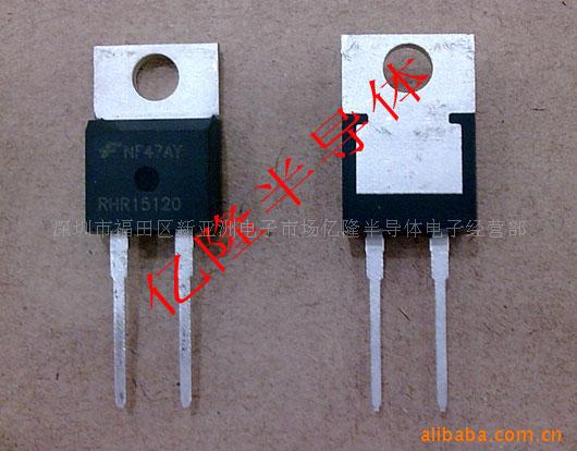 供应全新ON安森美快恢复二极管RHRP15120,RHR15120 15A1200V