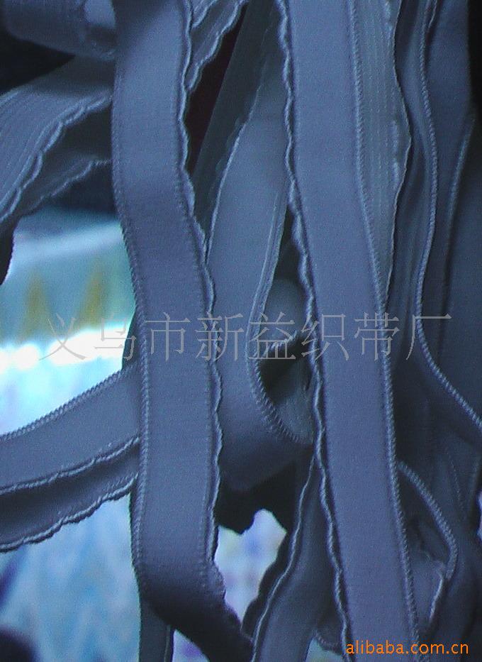 义乌厂家供应绒面月牙带松紧带，内衣辅料，服装辅料，绒面弹力带