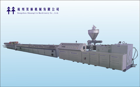 供应浙江双林YF系列PE型材挤出生产线(图)  