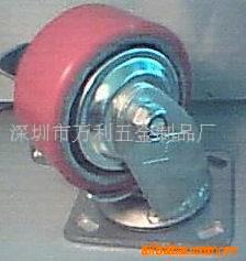 脚轮  PU活动工业脚轮 重型脚轮 PU脚轮 橡胶脚轮 万向脚轮 胶轮