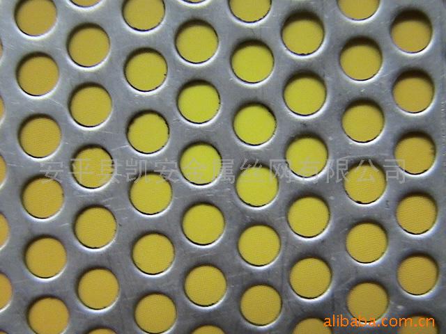 凯安专业生产不锈钢板冲孔网(图)、圆孔网、冲孔板网