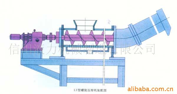 供应LY型螺旋压榨机