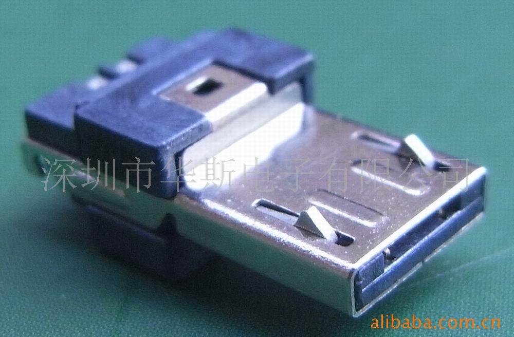 Micro 5p 方口USB公头 V8公头 三星/诺基亚/数据线/充电线连接器
