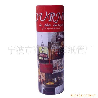 厂家定 做牛皮纸包装罐 彩印茶叶圆柱形纸罐通用包装定 做