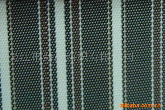 供应条条色织牛津布 沙滩椅面料 户外条纹色织沙滩椅面料