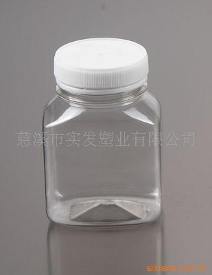防盗糖果瓶 防盗盖杨梅罐 450g蜂蜜瓶 PET塑料瓶 罐酸菜瓶FD-014