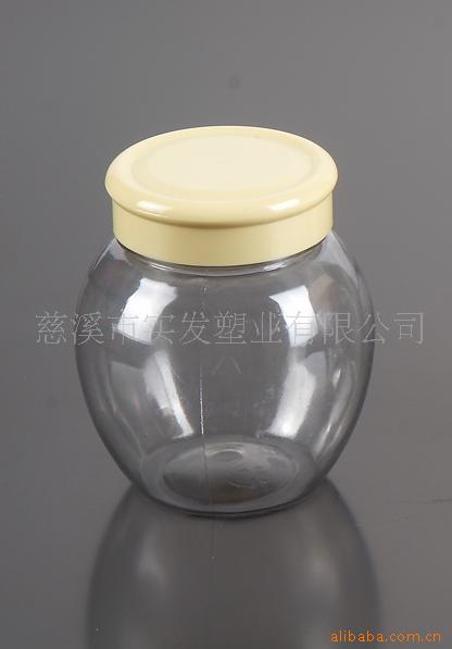 供应塑料瓶 PET瓶 王浆瓶 果酱瓶 塑料罐GJ-018