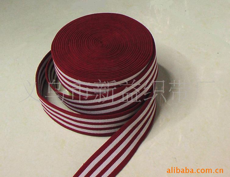 专业生产 松紧带 钩编松紧带 服装辅料 箱包辅料 弹力松紧
