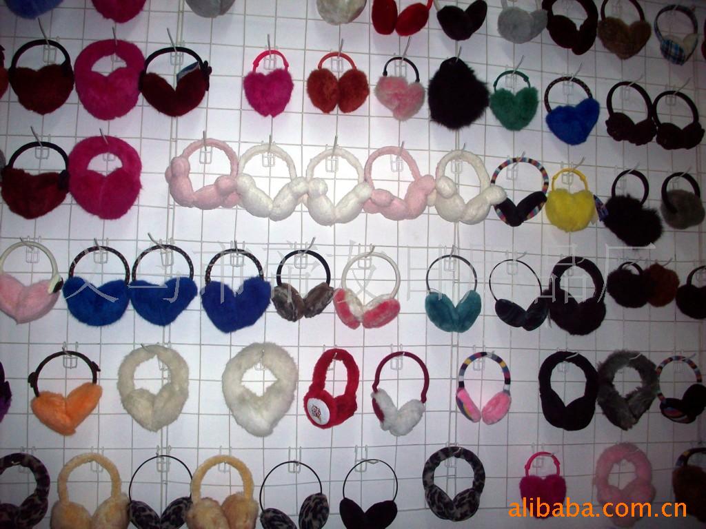供应各种优质毛绒保暖耳套、高档兔毛耳套，耳暖，耳罩、耳包(图)