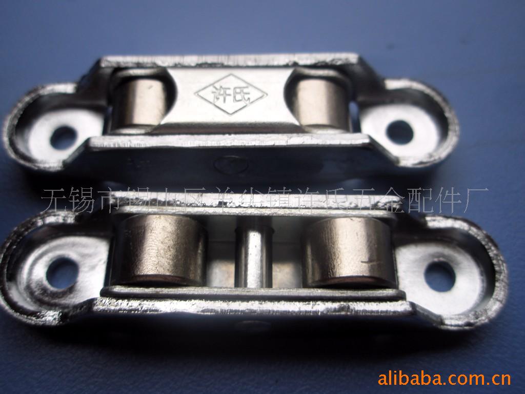 供应许氏塑钢可调双滑轮2.0可调钢架双轮顺滑滚轮升降导轨滑轨