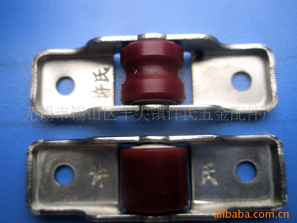 塑钢窗滑轮塑钢门窗滑轮移门双配件铝合金静音承重耐用滚轮