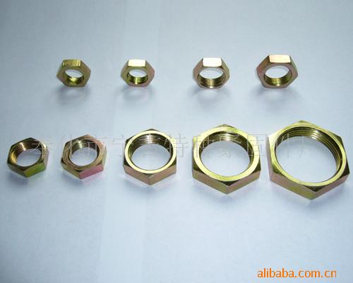 碳钢 0306 0306N美标锁紧螺母 美制螺丝螺帽螺母液压配件