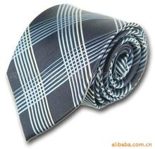 工厂生产直销色织标志LOGO绣花提花领带商务正装尖头型领带批