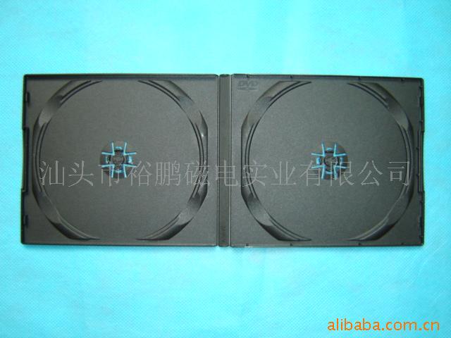供应pp盒CD盒DVD盒  10.4mm 双面黑色