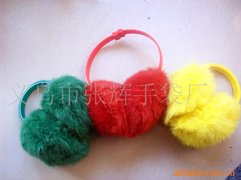 厂家供应各种冬季保暖耳套／高档兔毛耳套／耳暖、耳罩、护耳(图)