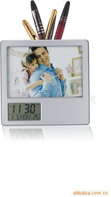 Frame Pen/Electronics Photo frame Calendar multi-function Photo frame pen container