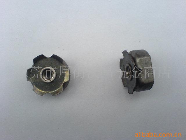 供应梅花弹片内套牙  锰钢梅花弹片 发黑梅花弹片