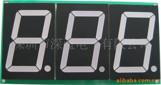 供应大显示3英寸LED参量显示板/温度显示板