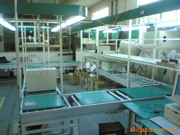 供应生产线，流水线，输送机，喷涂设备