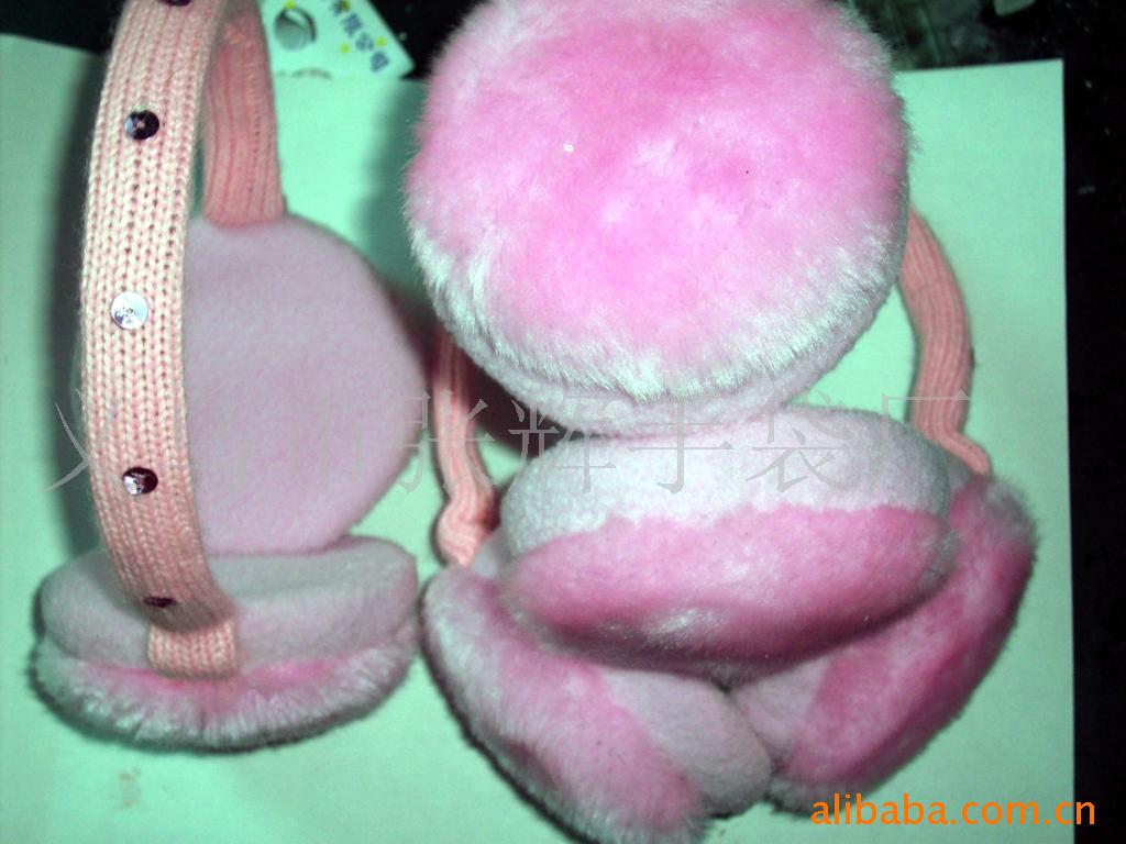 生产供应各种保暖耳机耳套/针织保暖耳罩、护耳套、毛绒耳套(图)