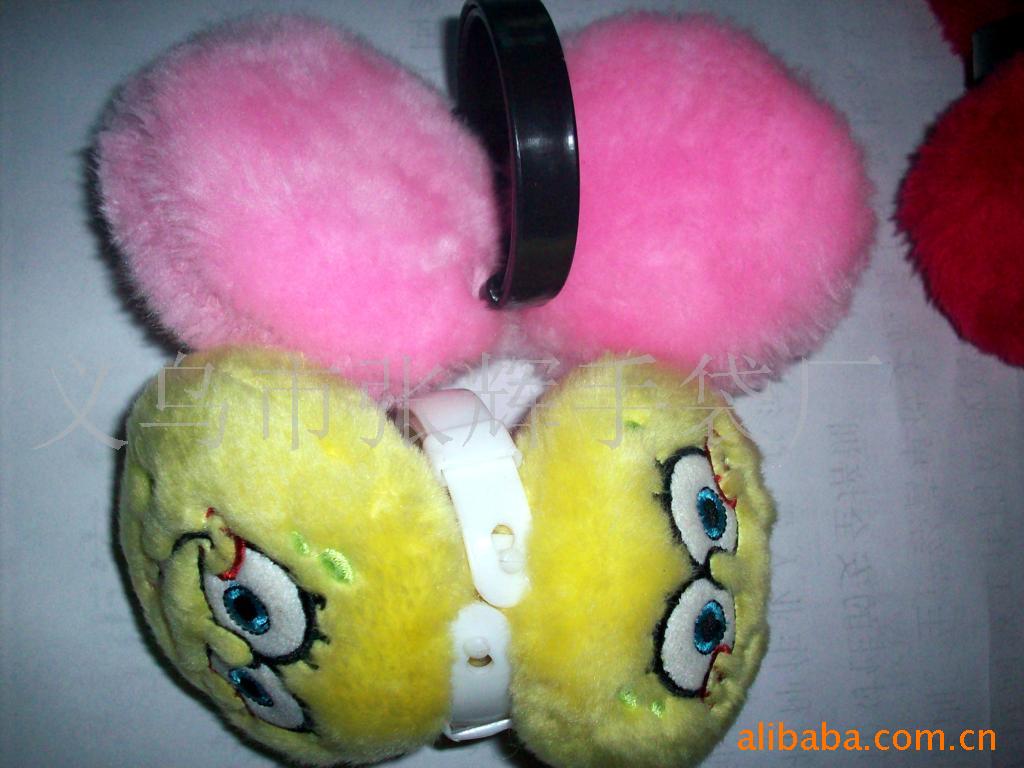 厂家供应各种冬季保暖耳套/优质毛绒保暖耳罩、耳包、护耳(图)