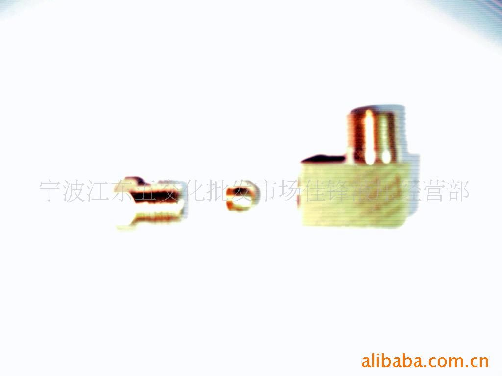 供应铜接头 内卡式弯头