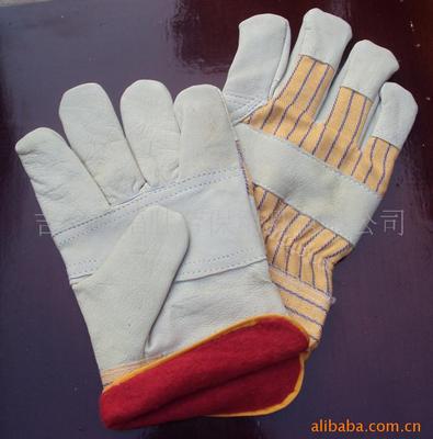 Production supply 10.5 inch Buff The first layer cowhide glove Weatherization glove