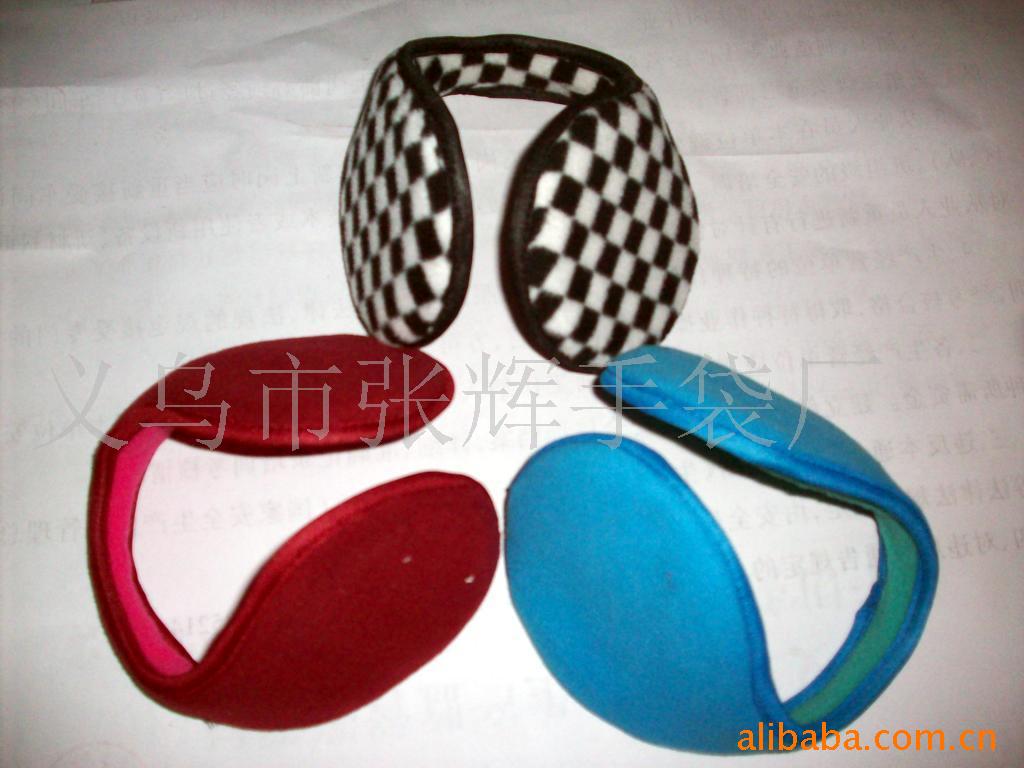 厂家供应各种高档保暖耳套/、热销保暖耳罩、针织提花耳套(图)