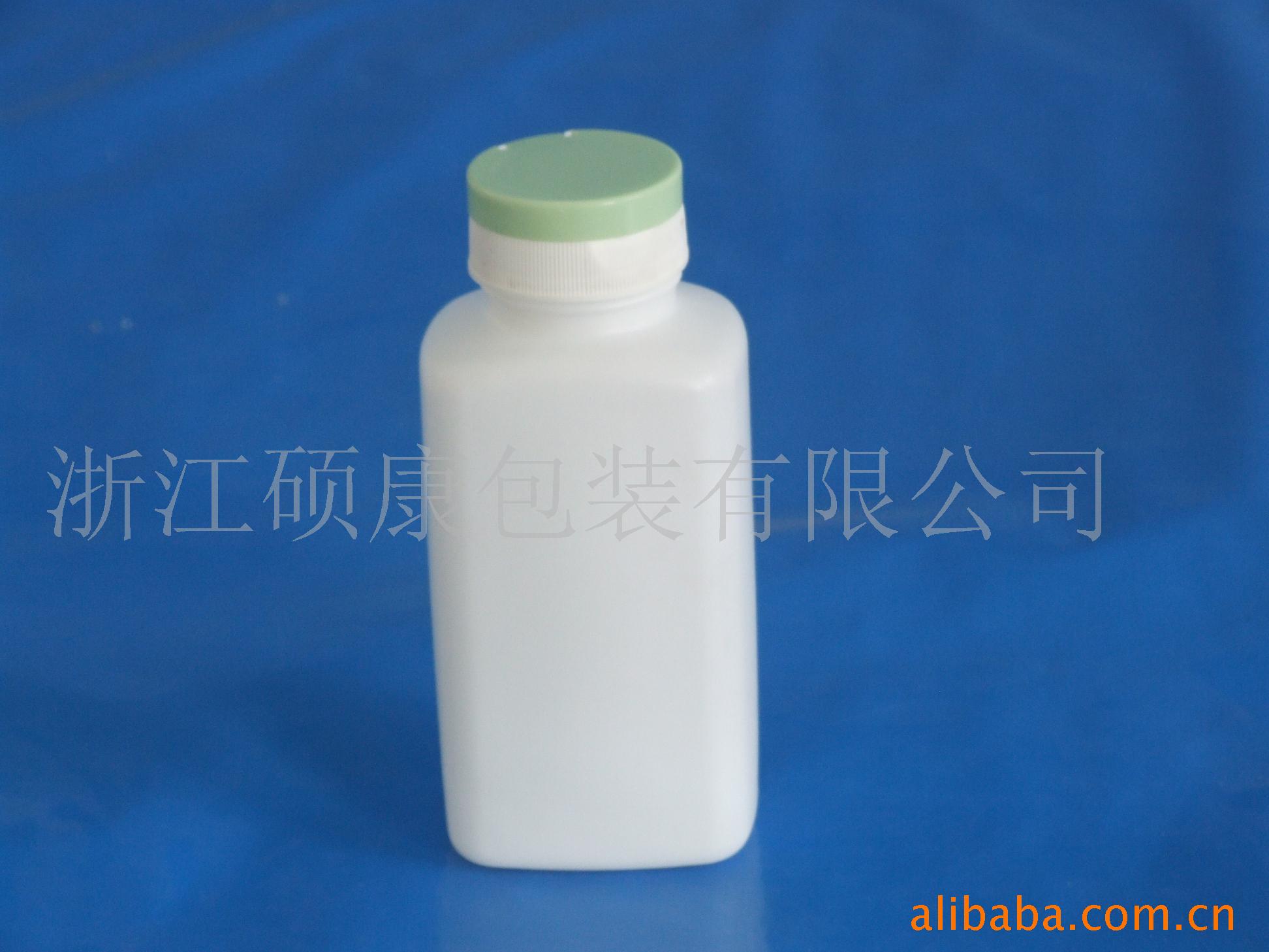 PE翻盖方瓶、塑料瓶、250CC，药用塑料瓶，保健品塑料瓶