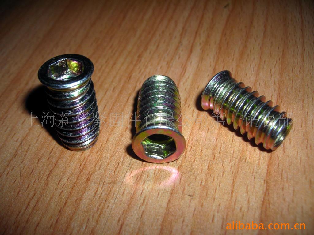 供应铁内外牙螺母 淤埋螺母  沉孔螺母 连接螺母 家具螺母 M4-M10