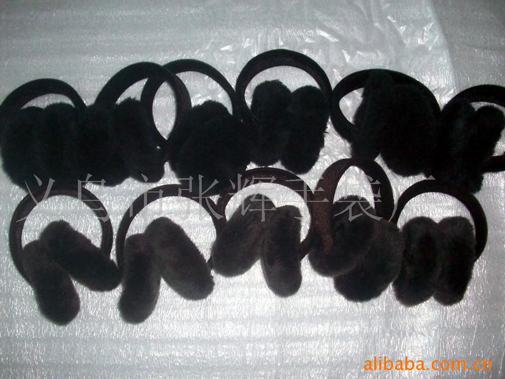 厂家供应各种兔毛保暖耳套、高档毛绒保暖耳罩、护耳、耳包(图)