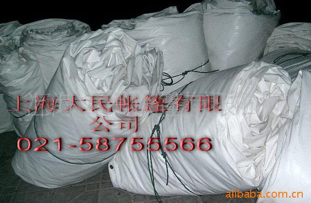 白色彩条布 4米6米 PE薄膜 双白布 乳白色PE膜 打包防雨布