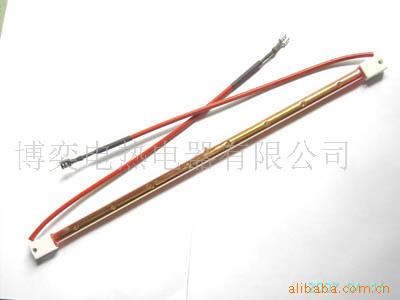 工厂供应小太阳加热器镀金色膜红外线卤素灯管加热管碳纤维发热线