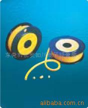 厂家出售 1.5平方pvc号码管线 异型号码管 PVC黄色号码管