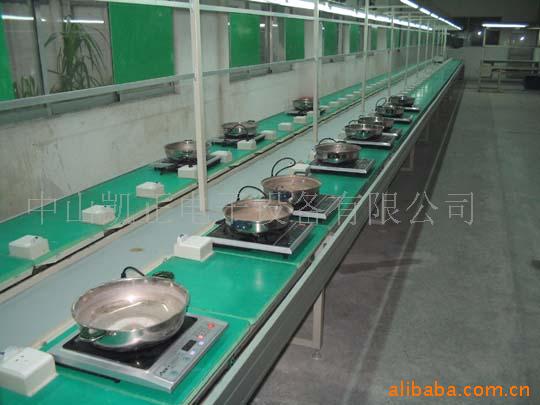 厂家直销电磁炉环形老化线，电磁炉老化生产线，