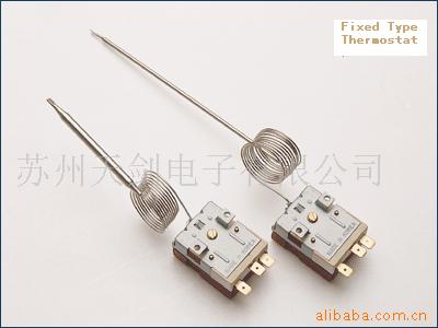 供应固定型液涨式恒温器Fixed Typ机械式温控器开关