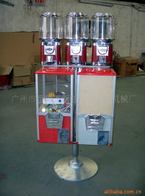 生产1元2元弹力球机扭蛋机圆球机供应自动售弹力球机