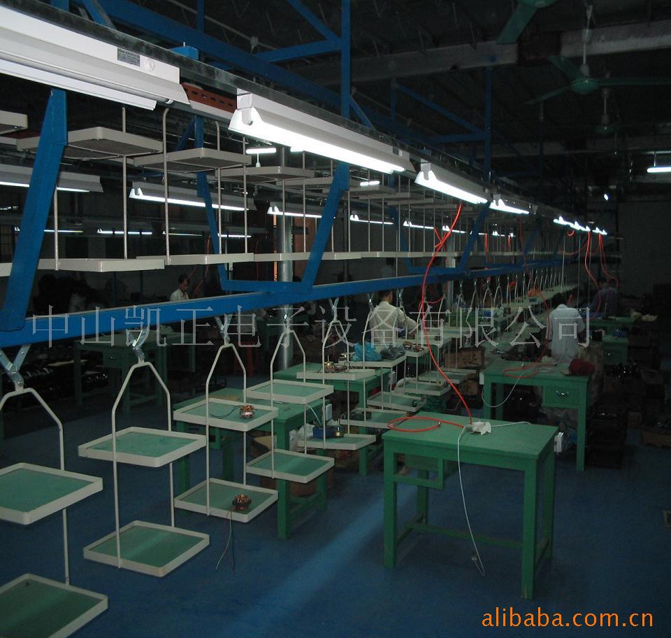 供应牛角扇装配生产线、输送线