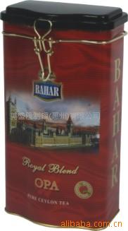 美盛隆制罐供应马口铁密封罐+塑胶盖+铁线扣