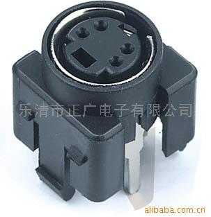 供应S端子MIN DIN MDC-4-013电动推杆插座 按摩椅插座