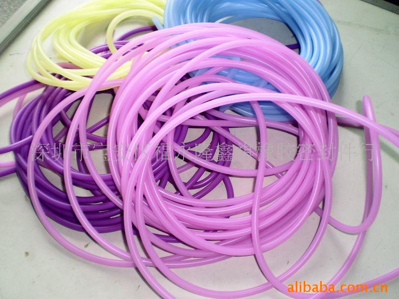 供应实心橡胶圆绳、彩色硅橡胶圆绳(图)