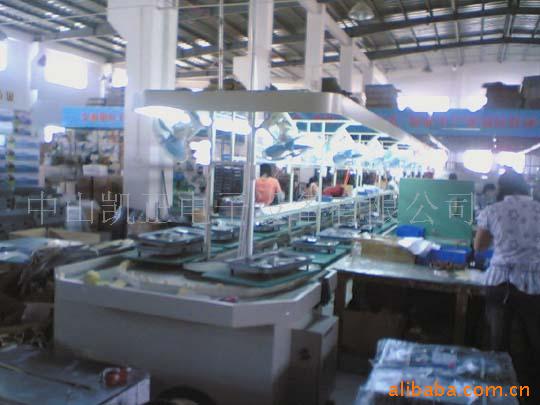 厂家直销：炉具环形装配线、倍速链总装线