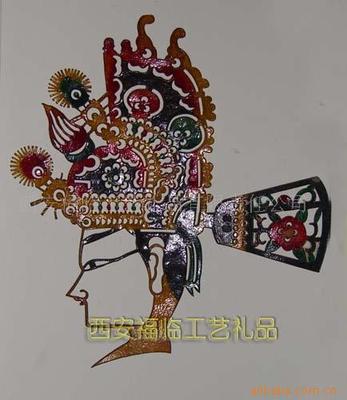 Handicraft 2018 new pattern supply Shaanxi characteristic gift Travel? Anniversary A shadow puppet Wit Headdress