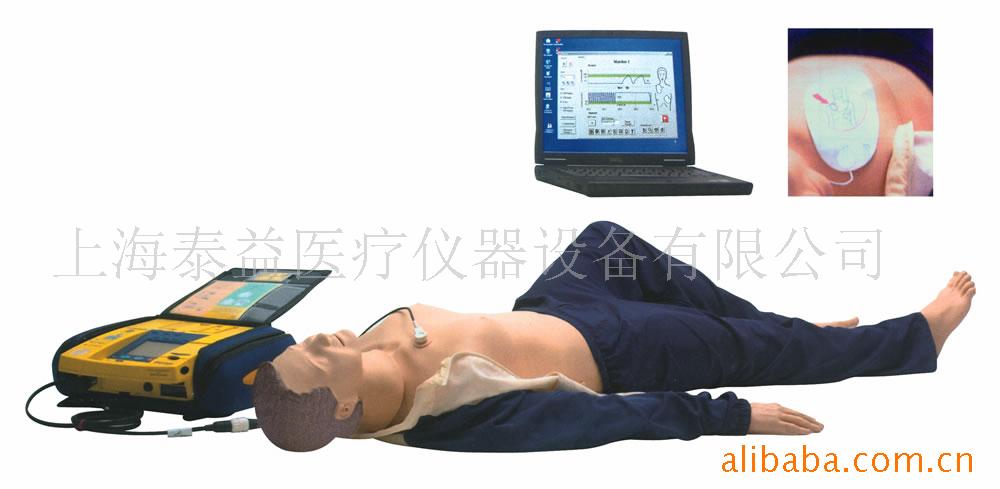 高级心肺复苏模拟人带AED除颤功能（二合一组合)
