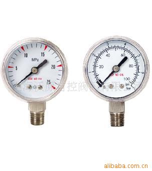 上海厂家供应压力表/不锈钢压力表/供应各种量程的压力表