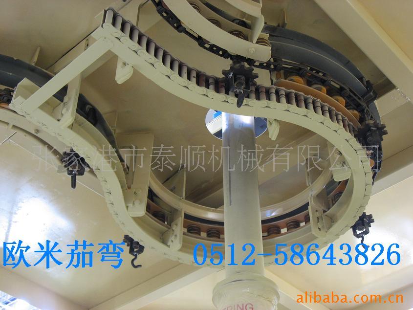供应悬挂流水线 悬链输送机 重型悬挂链 工字钢弯轨